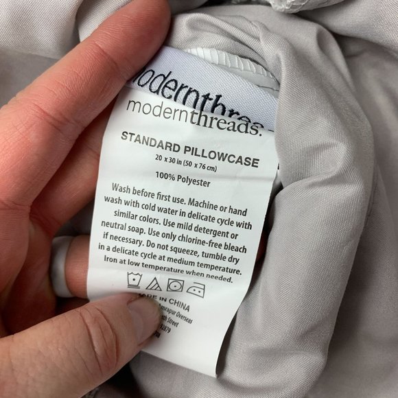 Modern Threads Crochet Lace Twin Bed Sheet Set - Picture 9 of 9